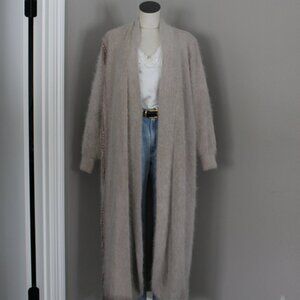 Vintage 80s Venesha Angora Duster